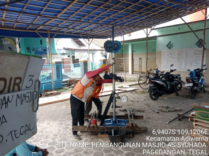 Uji Sondir Tanah di Wonosobo